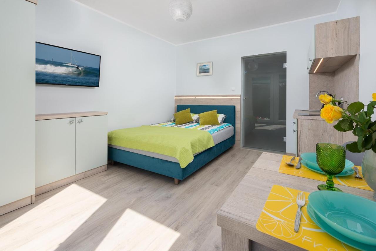 Róża Bałtyku - Apartamenty i Pokoje Dębki Zewnętrze zdjęcie
